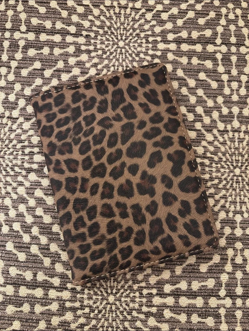 STIL Passport Holder in Cheetah Print New and unused